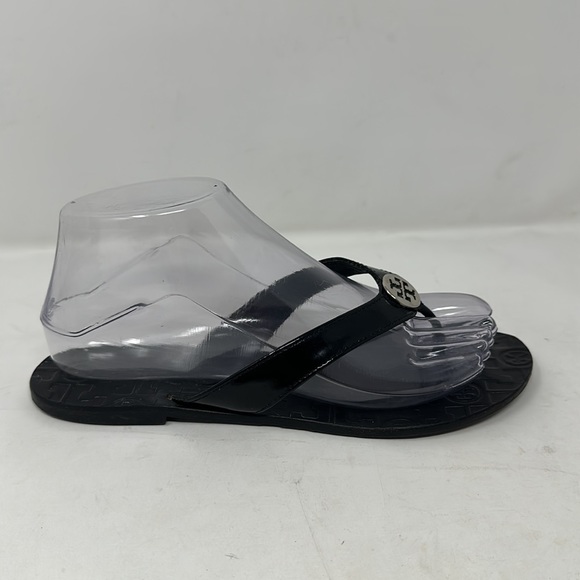Tory Burch Thora Black Sandals Size 7 - Picture 6 of 9